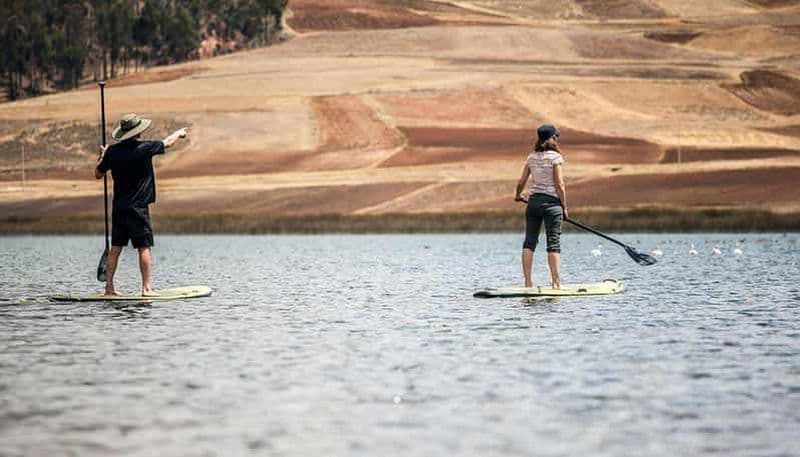 Depuis Cusco : Excursion en Stand-Up Paddleboard à la Laguna Piuray
