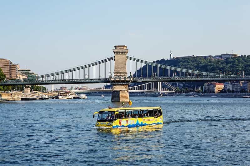Billet Budapest : Visite en bus flottant sur terre et sur l'eau