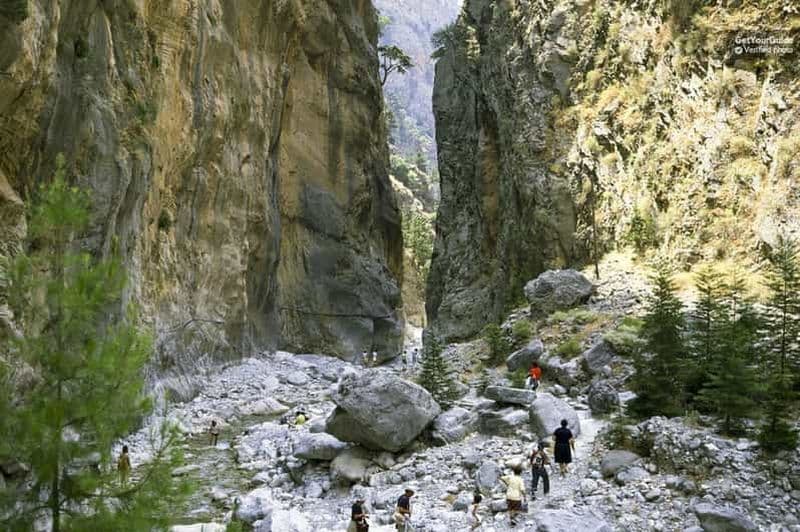 Billet Depuis Réthymnon : randonnée d'une journée dans les gorges de Samaria, prise en charge et guide