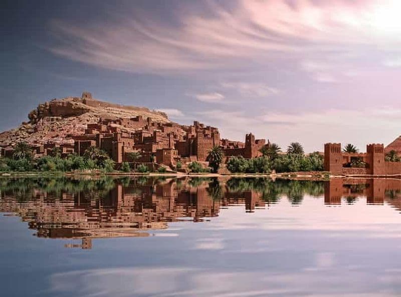 Marrakech : Excursion d'une journée dans les Kasbahs de l'UNESCO et la vallée verte de Telouet