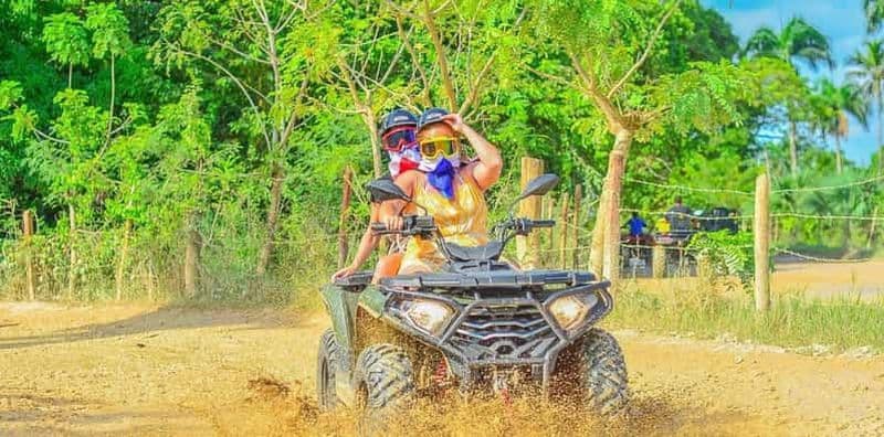 Punta Cana : Aventure en quad à la plage de Macao avec prise en charge à l'hôtel
