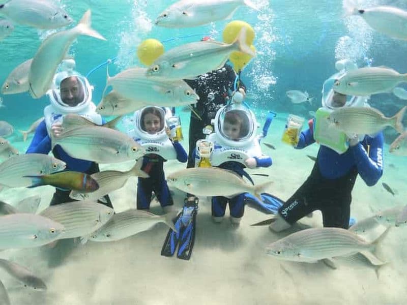 Costa Teguise : Expérience de trekking sous-marin