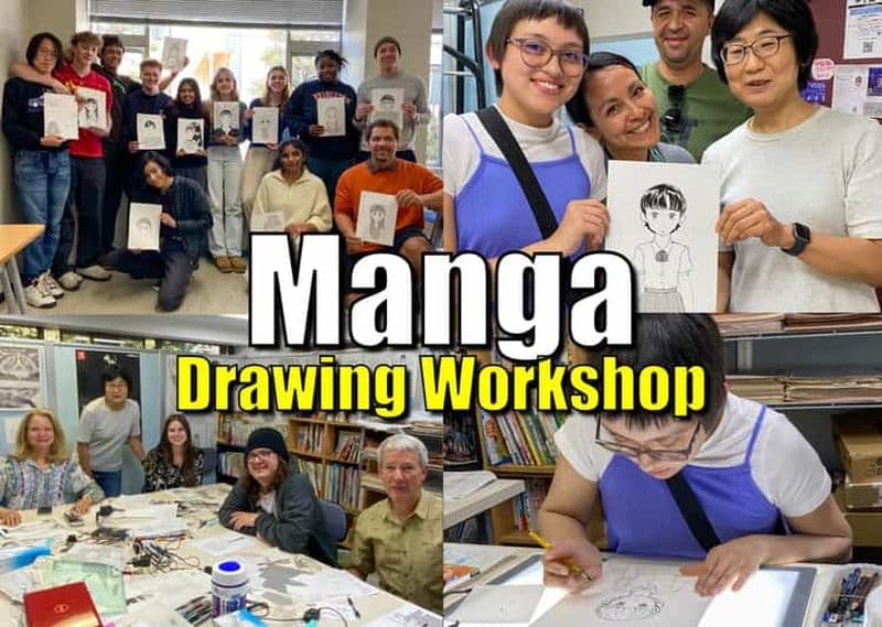 Tokyo : atelier de dessin manga et anime avec un artiste professionnel
