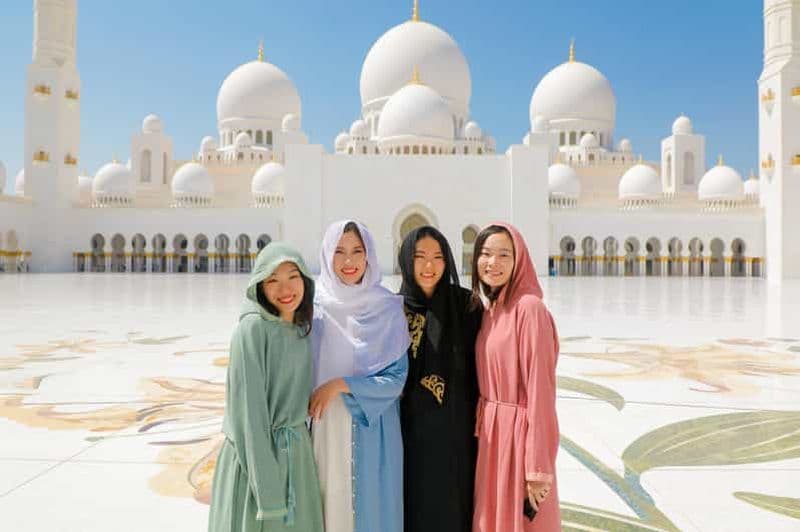 Au départ de Dubaï : Visite de la ville d'Abu Dhabi et de la mosquée Sheikh Zayed