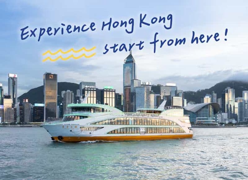 Hong Kong : croisière Oriental Pearl Symphony of Lights + buffet