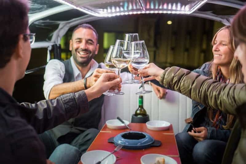 Billet Zurich : Fondue au fromage suisse et visite en e-Tuk-Tuk avec vin