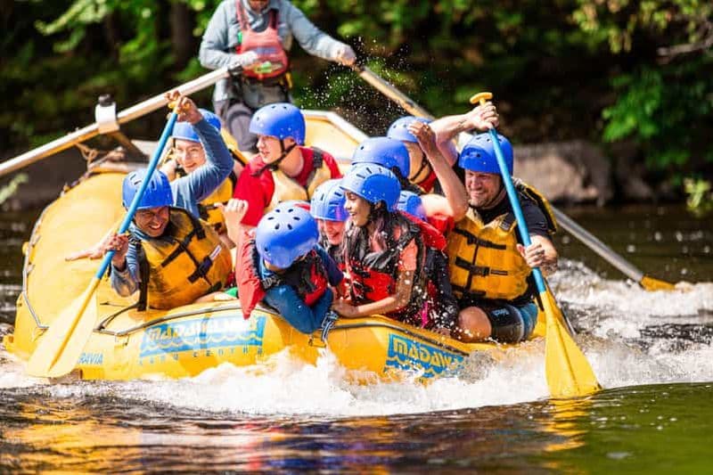 Rafting familial sur la rivière Madawaska