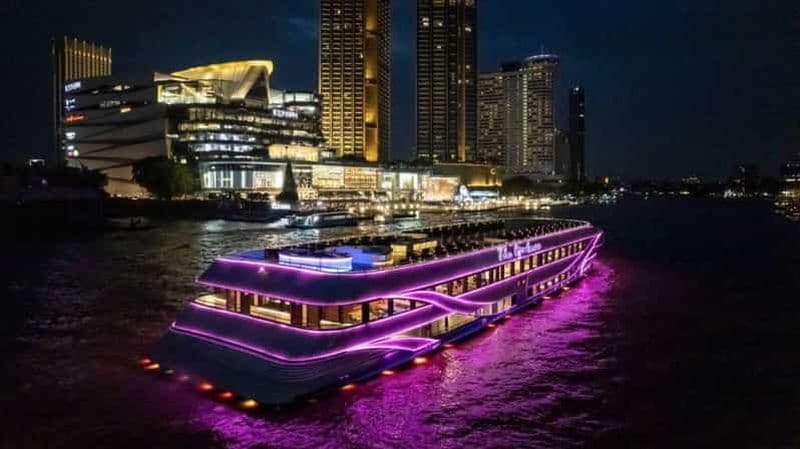 Billet Bangkok : dîner-croisière de luxe avec dîner buffet et orchestre