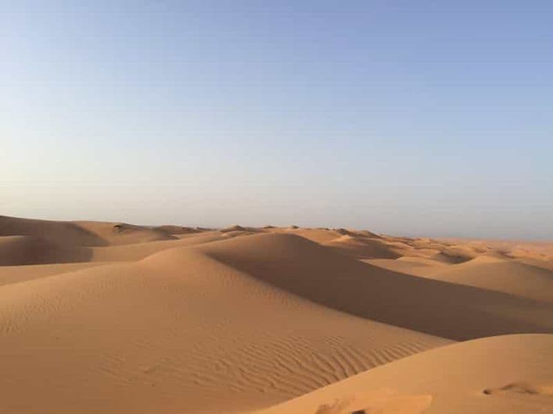 Au départ de Mascate : Safari privé dans le désert, nuit et Wadi Khalid