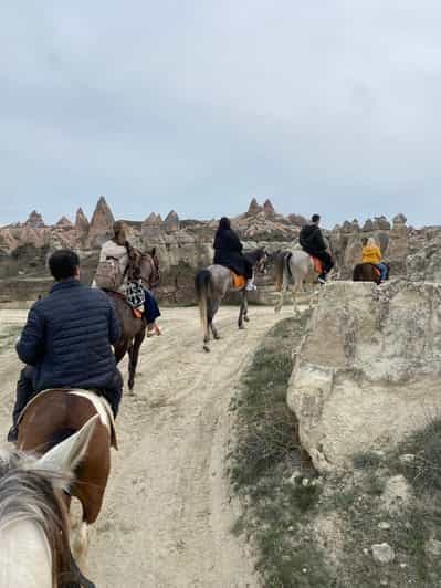Billet Cappadoce : randonnée équestre avec option lever ou coucher de soleil