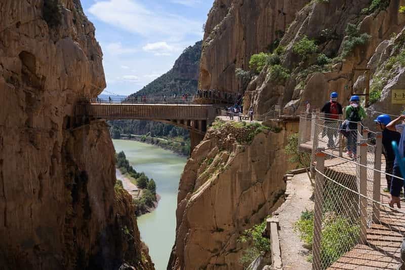 Caminito del Rey : visite guidée avec une boisson et une navette