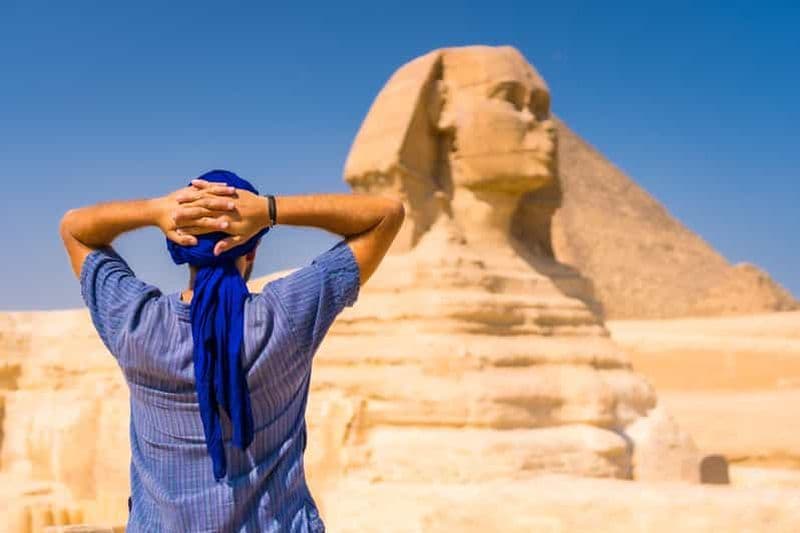Billet Sharm El Sheikh : Visite en bus des grandes pyramides, du Sphinx et des musées