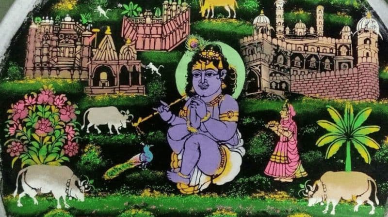 Au-delà de l'imagination : Jalsanjhi | Peinture sur l'eau