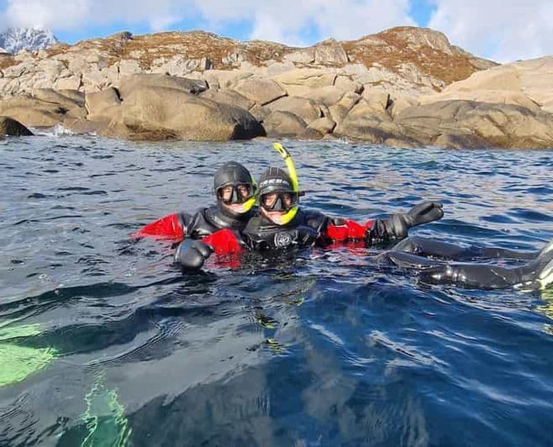 Lofoten : expérience unique de plongée en apnée en hiver