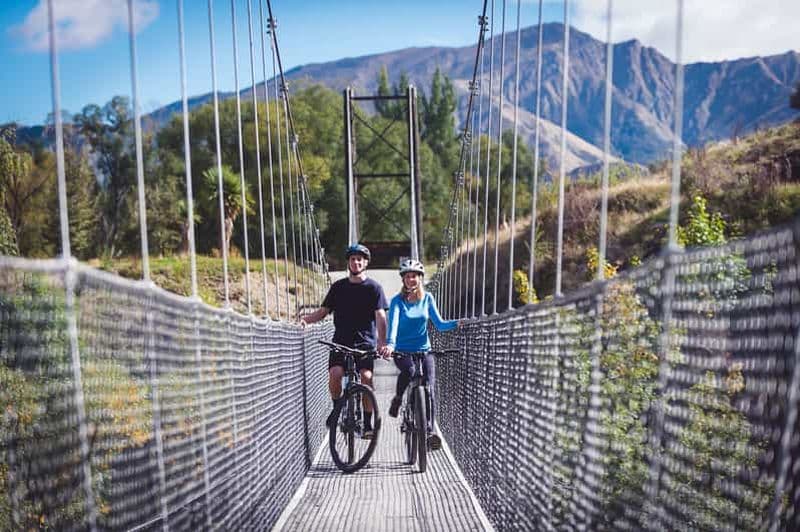 Queenstown : Randonnée à vélo autoguidée sur le sentier Arrow Bridges