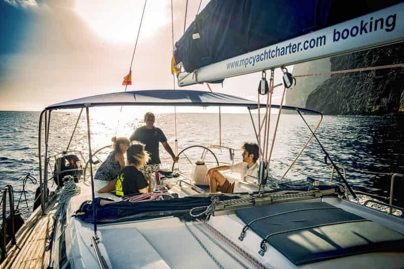 Billet Excursion en voilier pour observer les baleines et les dauphins – Los Gigantes (3 heures)