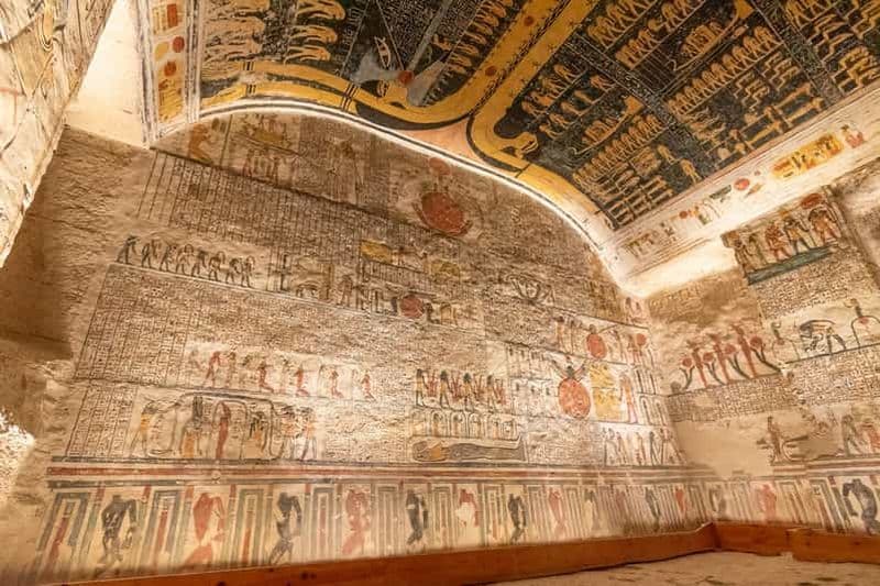 Louxor : visite tout compris de la rive ouest, spectacle son et lumière