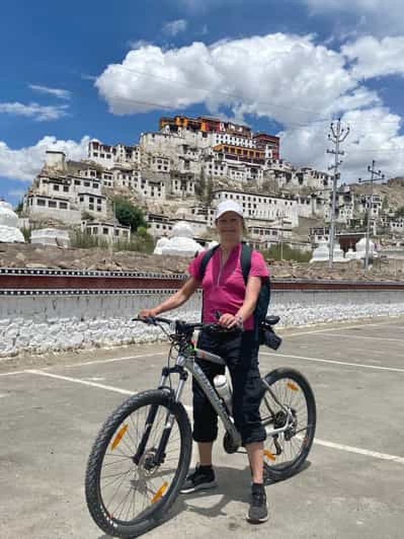 Leh : descente en VTT depuis le col de Khardong La