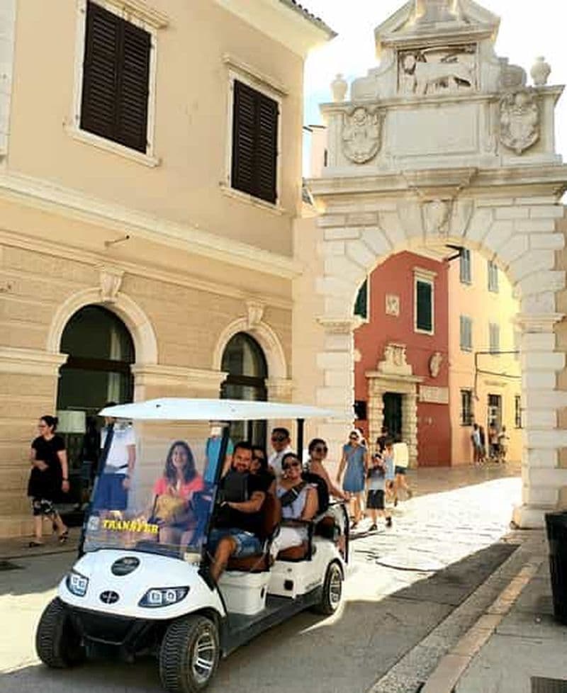 Billet Rovinj : Visite de la vieille ville en voiturette de golf