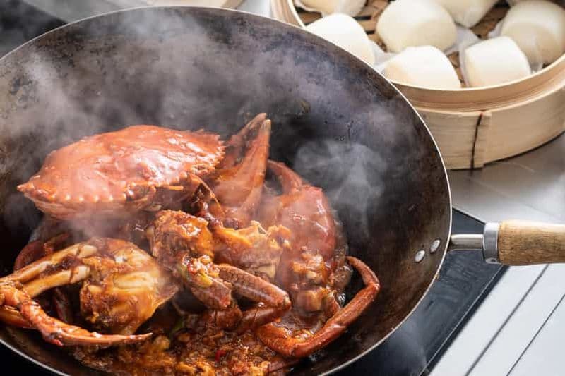 Sydney : cours de cuisine sur le crabe de vase au piment de Singapour