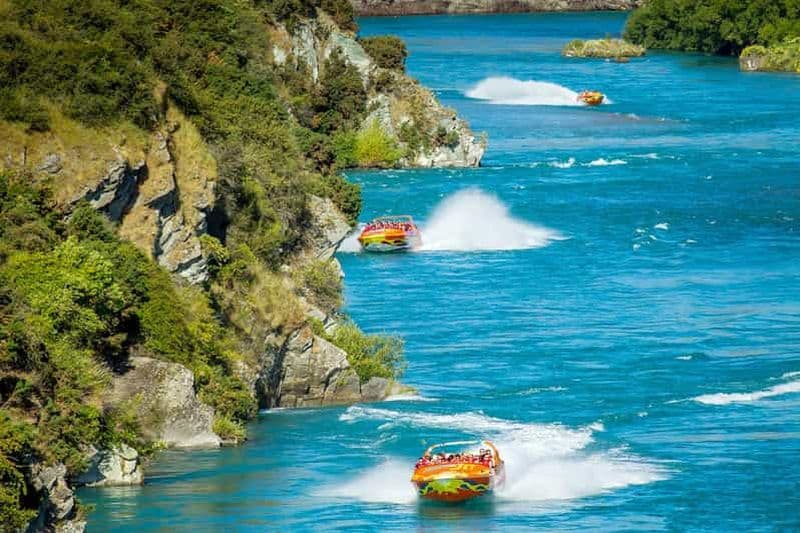 Queenstown : aventure en jet boat avec Thunder Jet