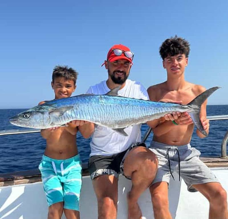 Hurghada : excursion privée de pêche en haute mer avec repas et boissons non alcoolisées