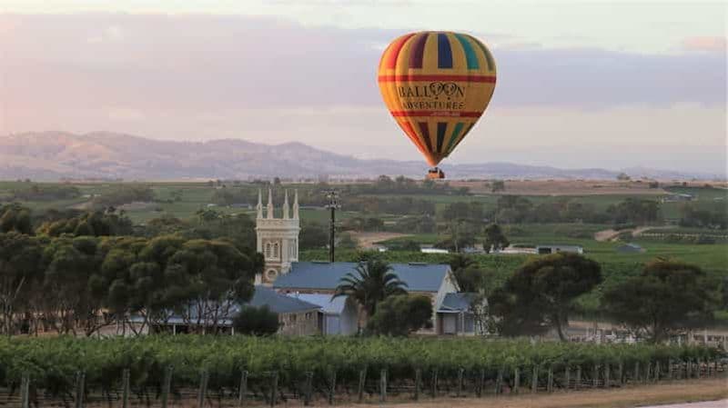 Barossa Valley : Forfait de deux jours en montgolfière et hébergement