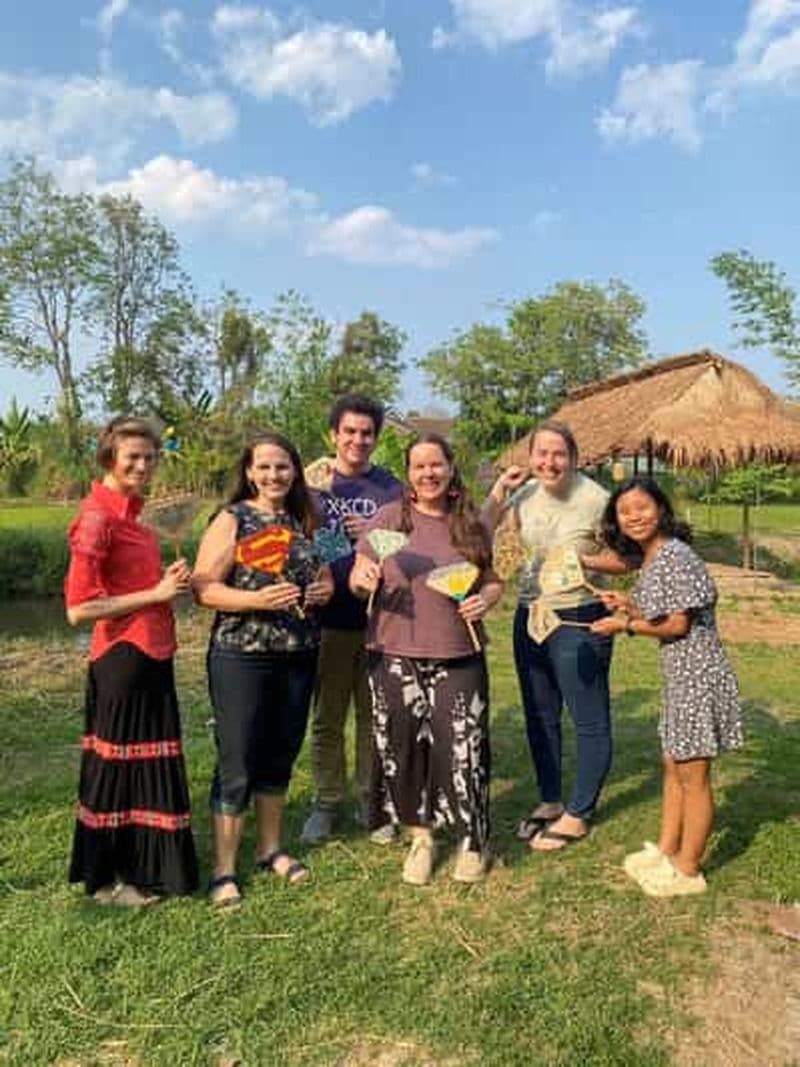 Billet Chiang Mai : Tissage traditionnel de l'éventail en bambou du Lanna