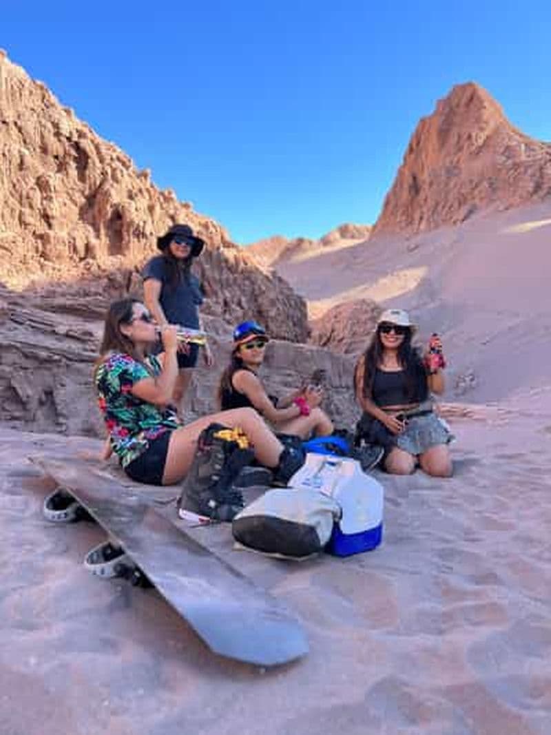 Excursion privée en surf des sables à San Pedro de Atacama