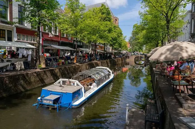 Billet Delft : Croisière sur les canaux avec commentaires guidés