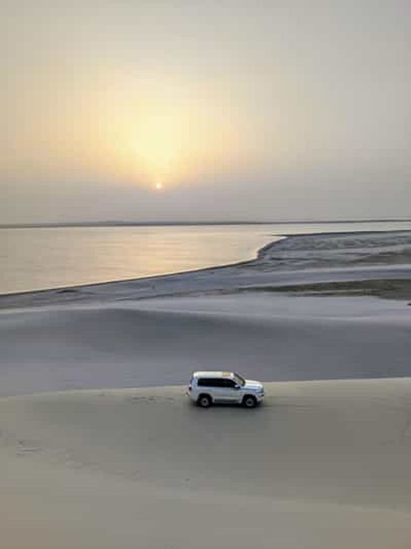 Qatar : Safari dans le désert au lever du soleil avec petit-déjeuner