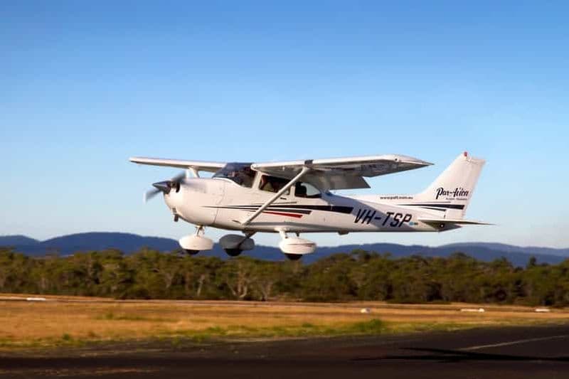 30 minutes de vol panoramique en avion à Hobart
