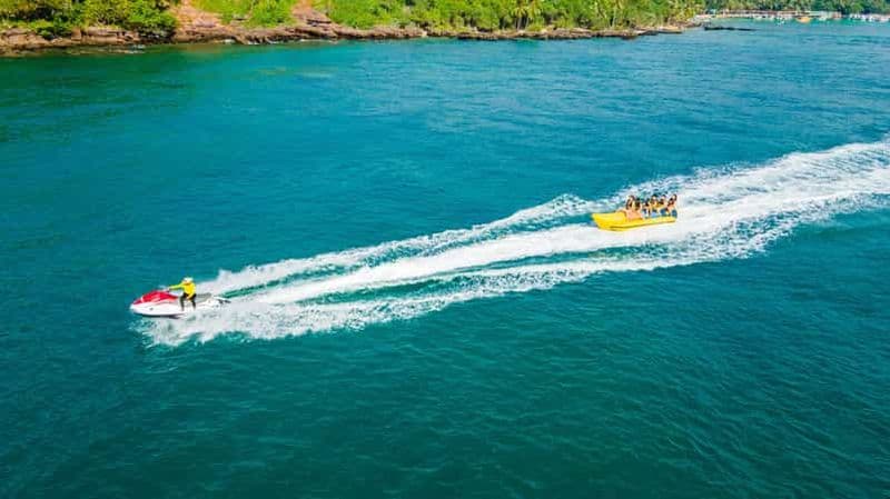 Billet Phu Quoc : Exploration de 3 îles & Combo Banana boat et Jetski