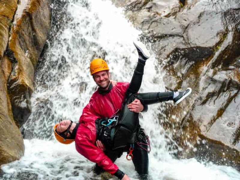 Baños de Agua Santa : Canyoning dans les cascades de Chamana