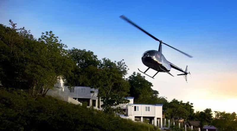 Excursion en hélicoptère à Boracay avec le Red Whale Party Yacht