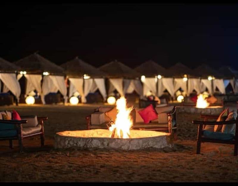 Doha : nuit dans un campement dans le désert avec dîner barbecue et petit-déjeuner