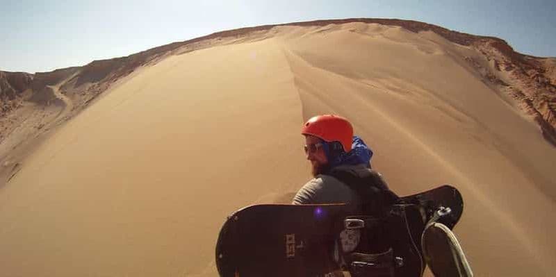 Désert d'Atacama : cours de surf avec collation et vidéo