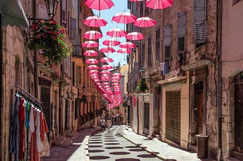 Billet Grasse, Gourdon et dégustation de vins locaux