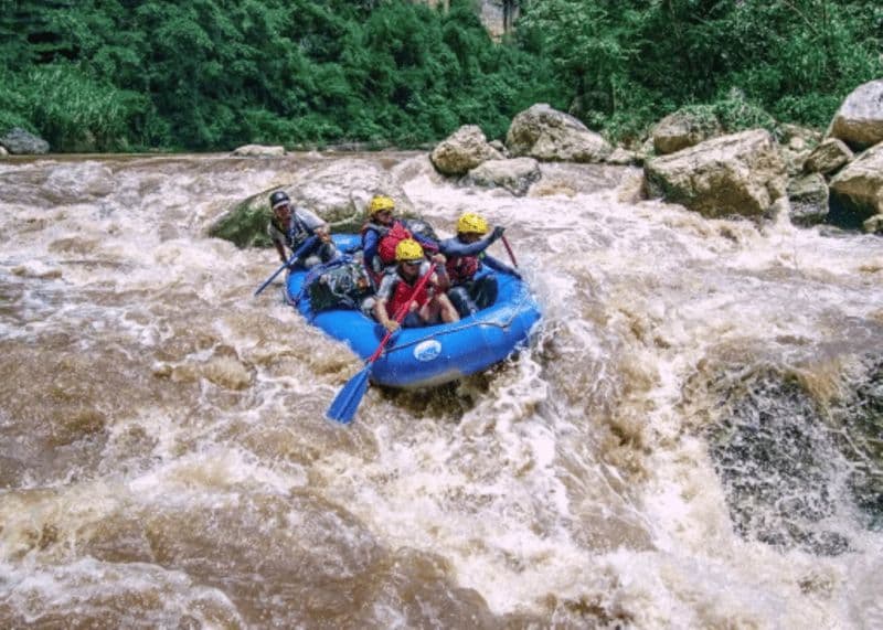 San Cristóbal : 3 jours de rafting dans le canyon de Rio La Venta