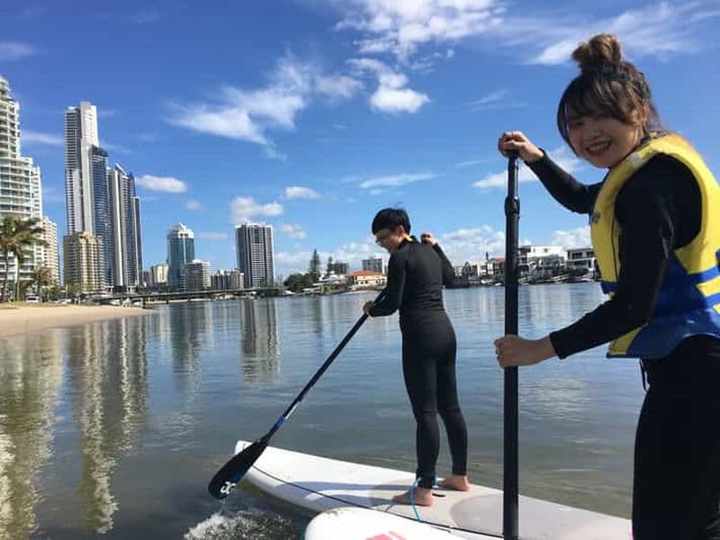Gold Coast : leçon de stand-up paddle d'une heure et photos