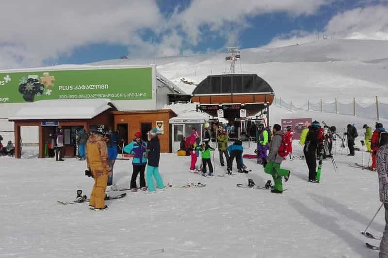 Excursion d'une journée à la station de ski de Gudauri depuis Tbilissi