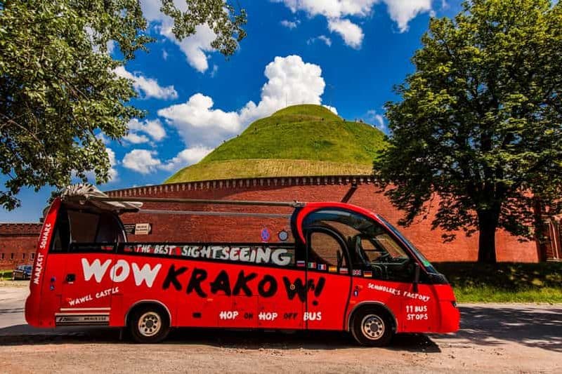 Cracovie : bus à arrêts multiples