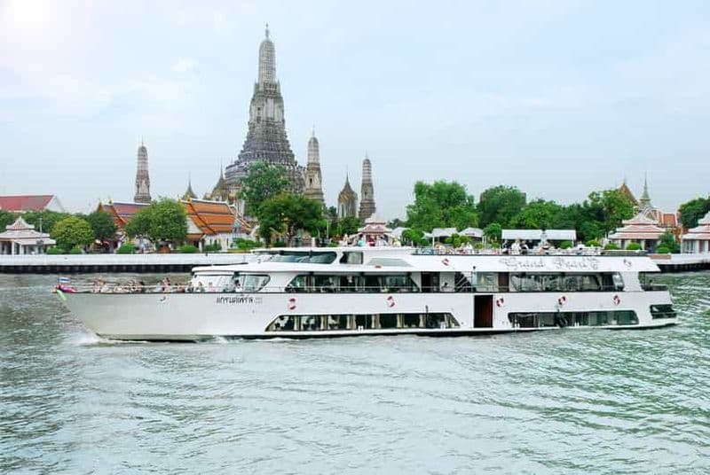 Depuis Bangkok : Visite en bus d'Ayutthaya avec croisière fluviale