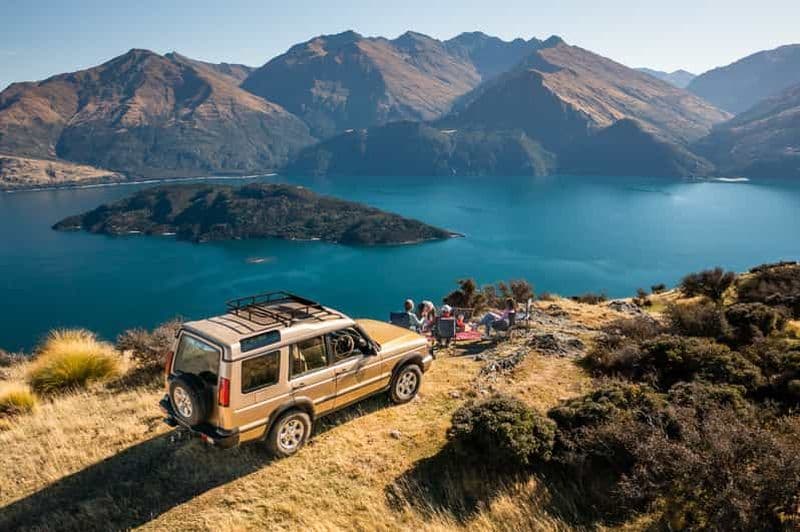 Wanaka : Mount Burke 4x4 Explorer et tour en bateau
