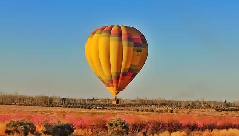 Mendoza : vol en montgolfière