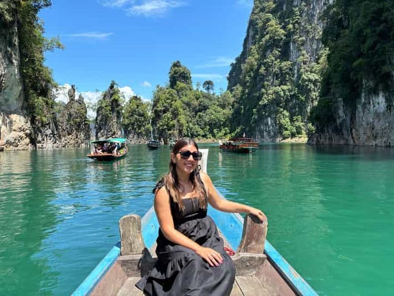 Parc national de Khao Sok + rafting en bambou et bain d'éléphants