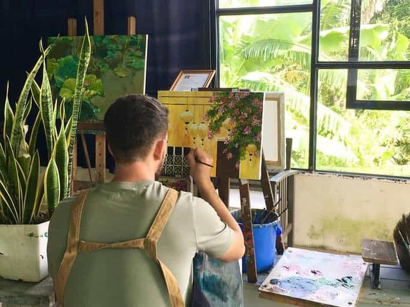 Billet Hoi An : 2 heures de cours de peinture avec un artiste local dans le vieux quartier