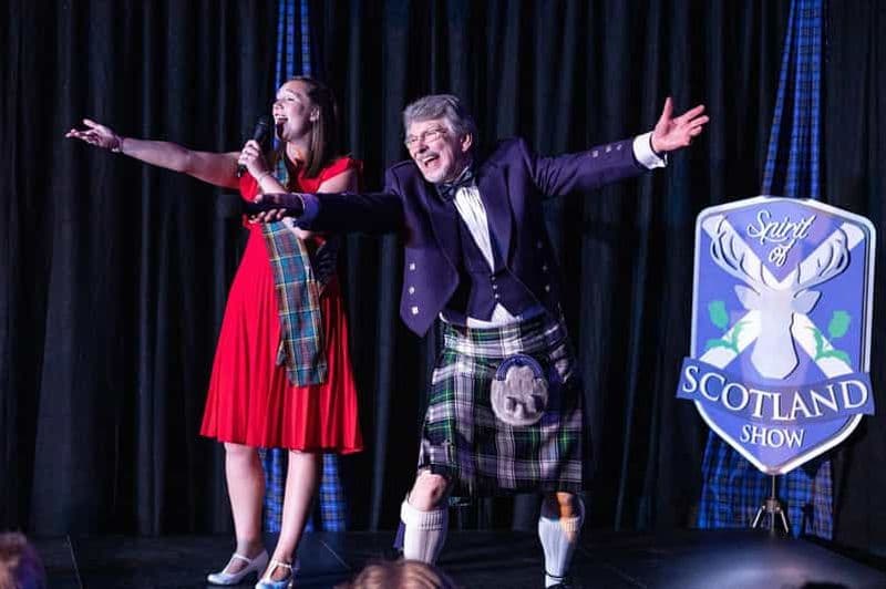 Billet Édimbourg : spectacle Spirit of Scotland avec dîner à quatre plats