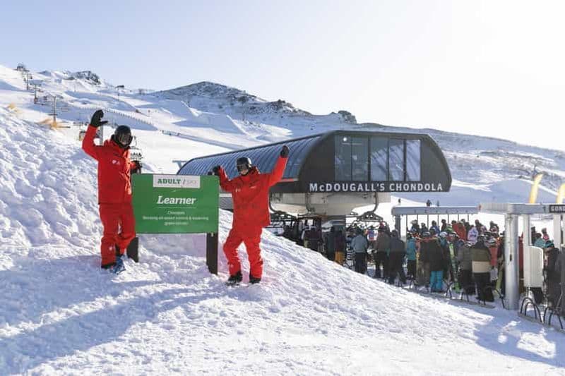 Billet Au départ de Queenstown : Cardrona First Timer Ski ou Snowboard