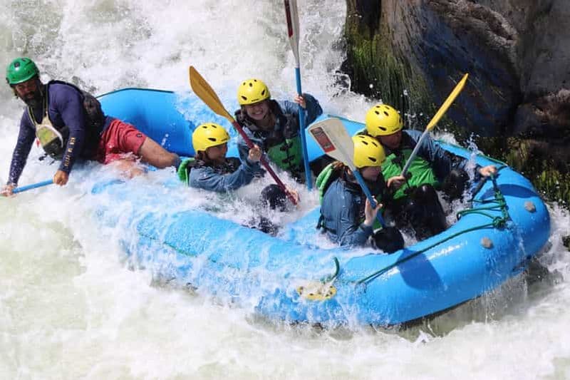Arequipa : rafting sur la rivière Chili + prise en charge et collation
